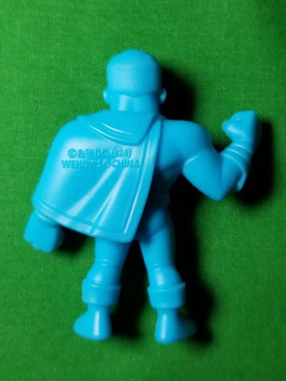 Shazam Blue Toy Mini Action Figure Set#3 Wendy’s DC Superhero Kid's Meal 2023